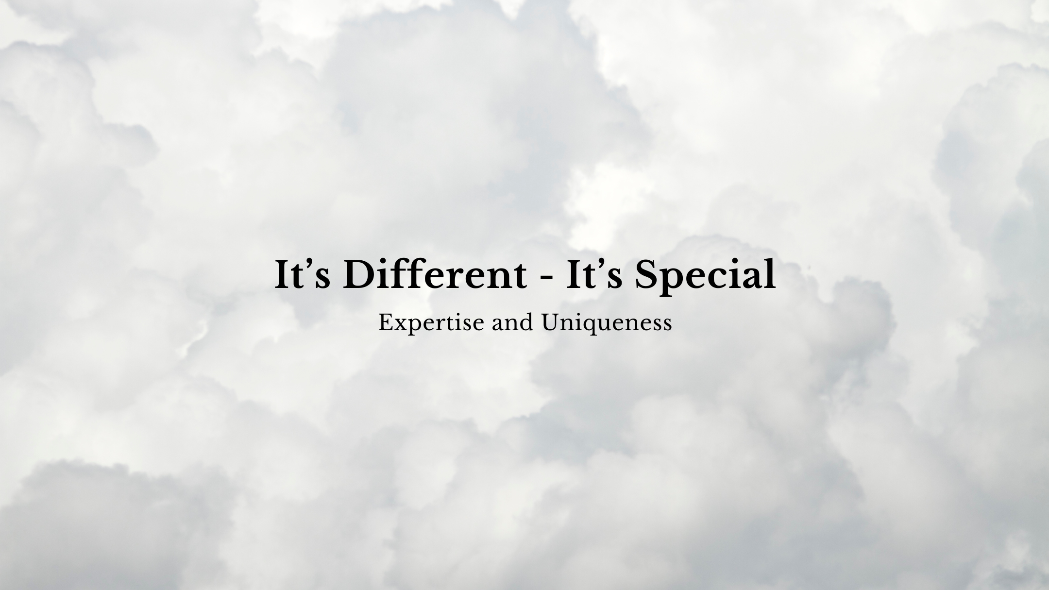 Expertise and Uniqueness